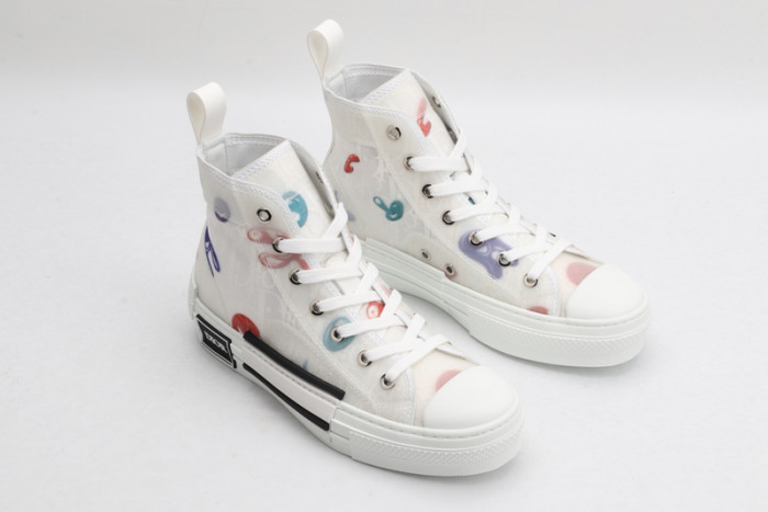 DR B23 OBLIQUE HIGH TOP SNEAKER