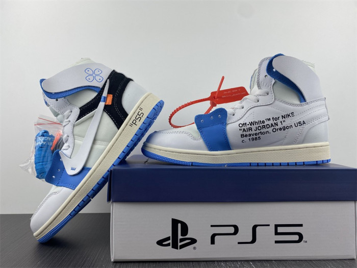 OW Air Jordan 1 AQ0818-168