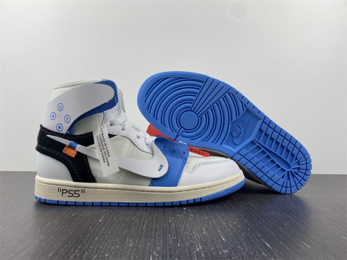 OW Air Jordan 1 AQ0818-168