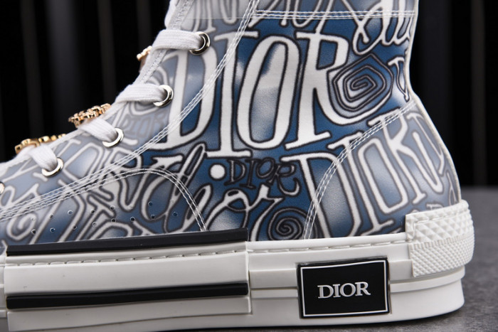 DR B23 OBLIQUE HIGH TOP SNEAKER