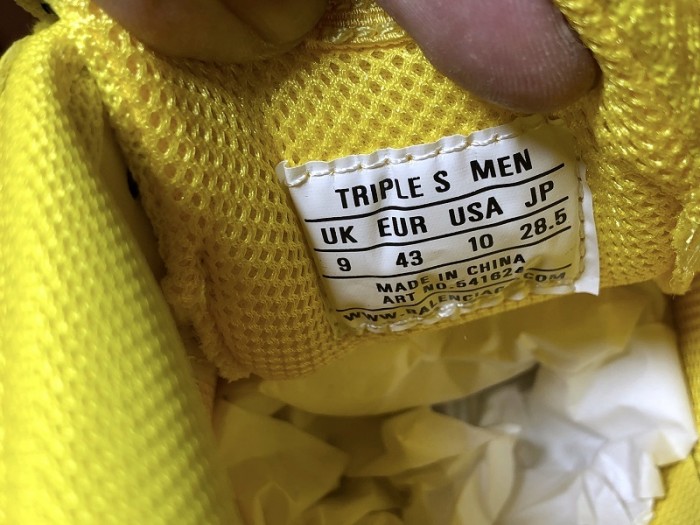 BL TRIPLE TRAINER ‘YELLOW 544351 W09O1 6501