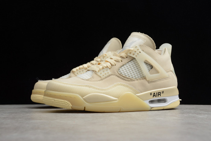 Off White X Nike Air Jordan 4 SP