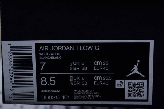 AIR JORDAN 1 LOW GOLF