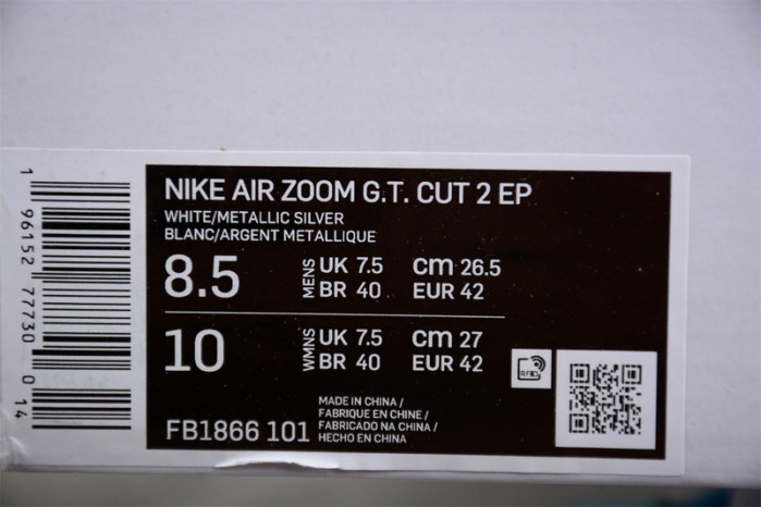 Nike AIR ZOOM GT CUT 2
