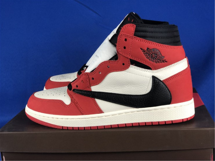 Travis Scott x Air Jordan 1 high Chicago - CD4487-100red