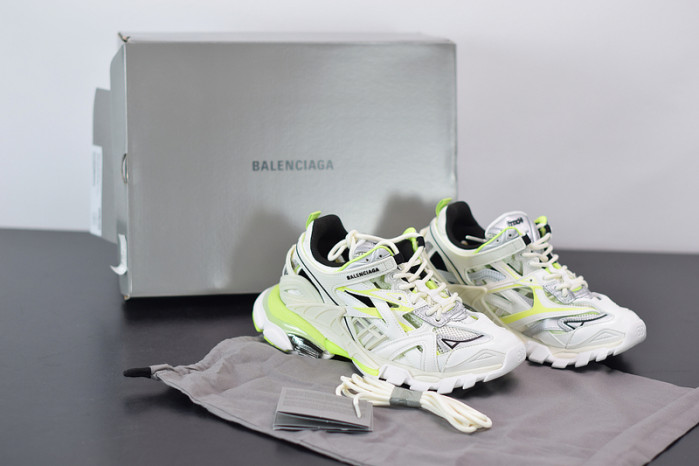 BL SNEAKER TESS.S.GOMMA 4.0 WHITE FLUORESCENCE YELLOW 532591 W2GN7 2365