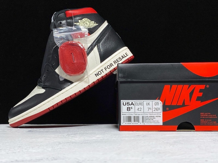 Air Jordan 1 No Ls Not For Resale Varsity Red 861428-106