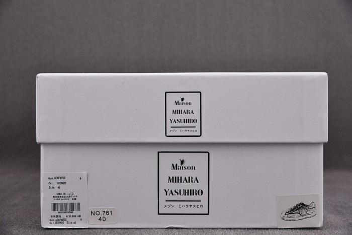 Maison Mihara Yasuhiro sneaker mmy-39